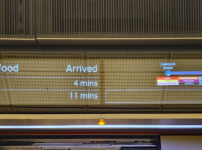 The Elizabeth line has been testing new train departure displays