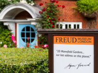 Recline and relax on Sigmund Freud’s consulting couch