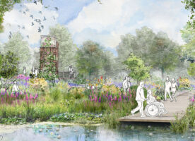 Regents Park’s disused water tower to become public attraction in new Queen Elizabeth II memorial garden