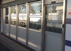 Platform shelter improvements for Eltham station
