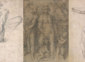Michelangelo sketch and its painting reunited at the British Museum for the first time in 400 years