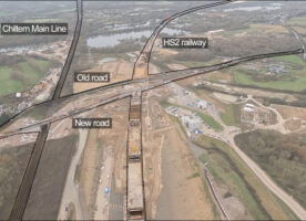 HS2 opens new road over Copthall Green tunnel in west London