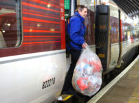 Recycling boost for LNER’s train cleaners