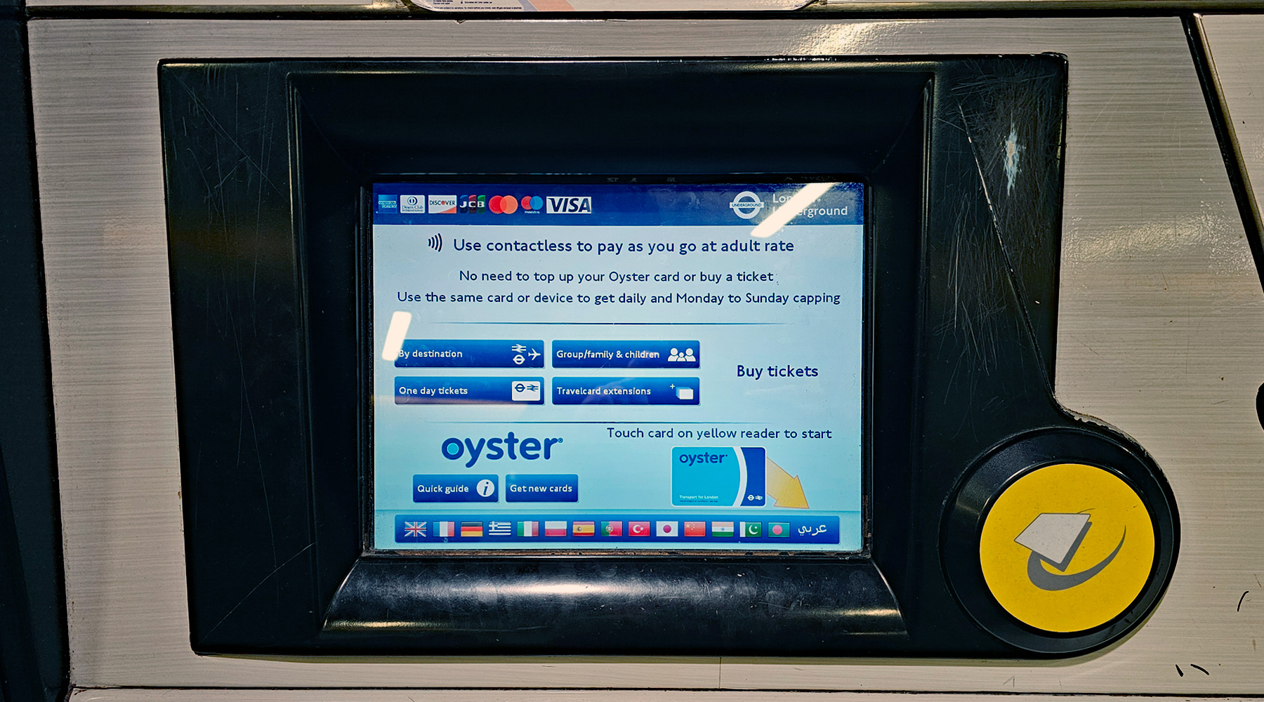 Transport for London (TfL) has seen a drop in the sale of paper tickets after it made a small change to the ticket machines in London Underground stat