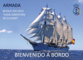 The Spanish Navy’s tall sailing ship will visit London