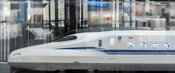 'Series N700S' Shinkansen railway model