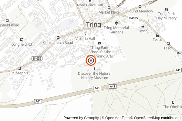 Map of The Tyburn Stone
