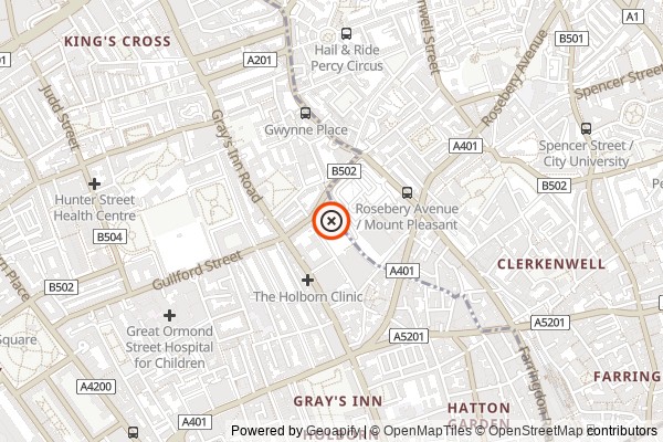 Map of Greystoke Place