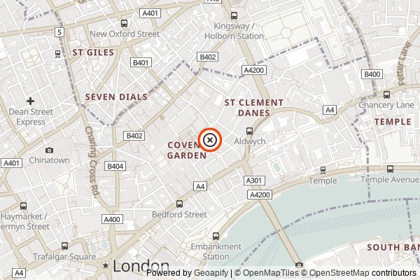 Map of Chichester Rents